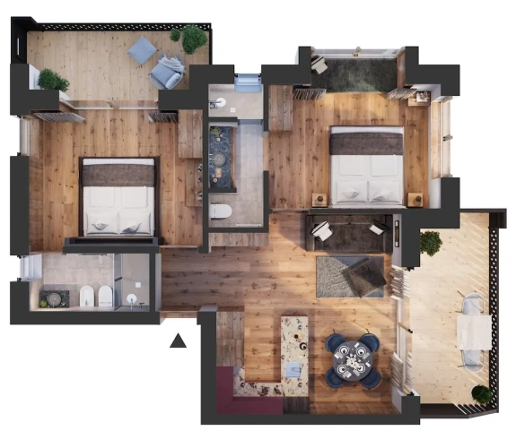 Deluxe Apartment
