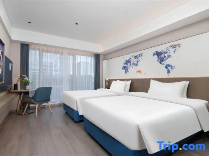 Deluxe Twin room with city view