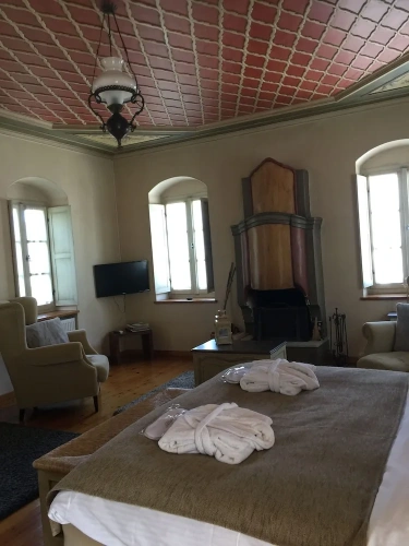 Suite with balcony and with mountain view