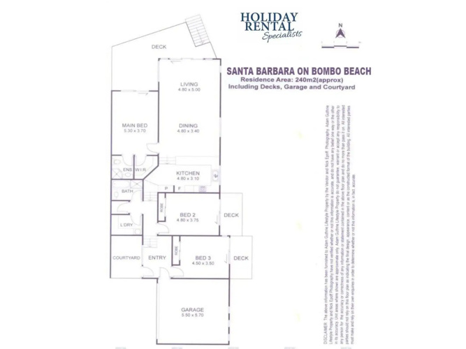 Santa Barbara On Bombo Beach