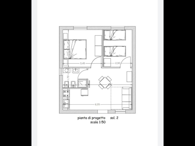 2 Bedrooms Apartment