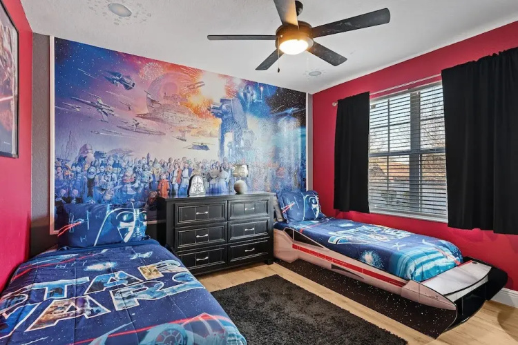 6bd/4ba Private Pool Avengers Game Room