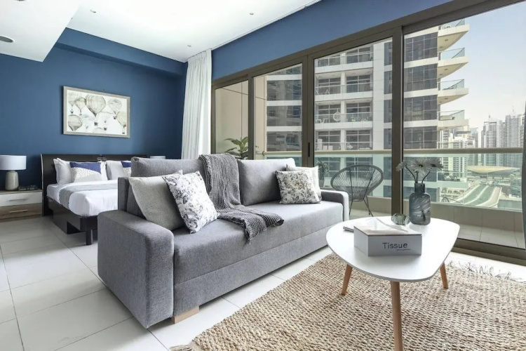 Enticing Studio in Dubai Marina - Next to Beach!