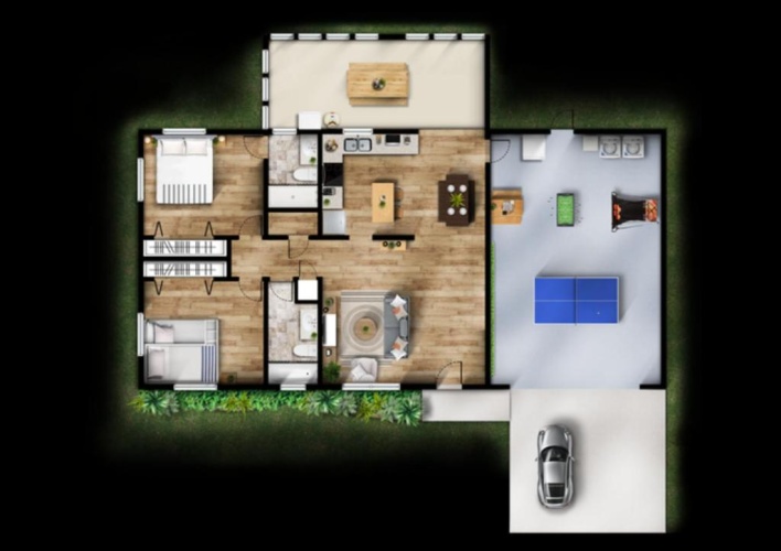 2 Bedrooms Cottage