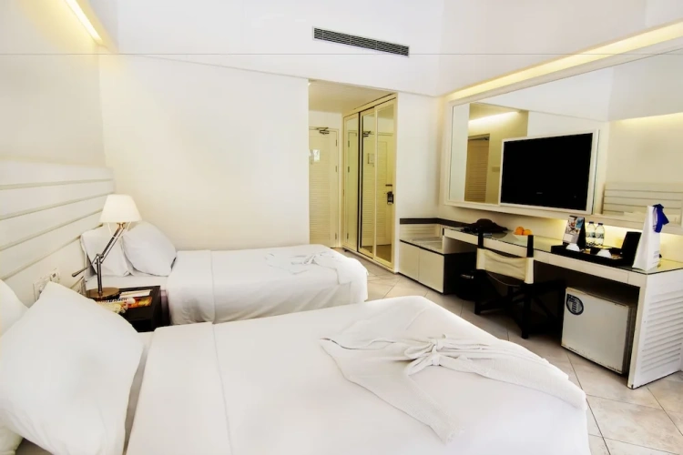Deluxe room with balcony and with garden view