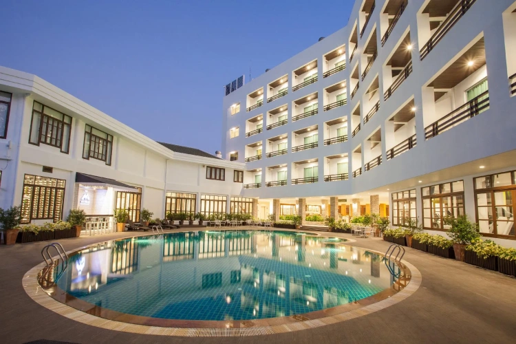 Standard Double room with balcony and with view