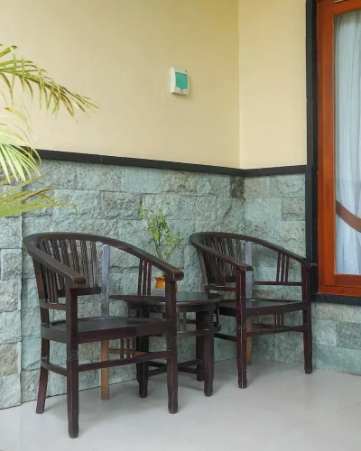 Deluxe Double room with balcony and with garden view