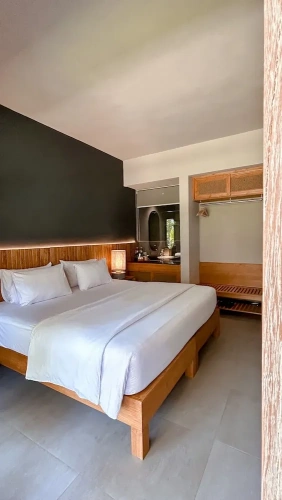 Superior Double room with balcony and with garden view