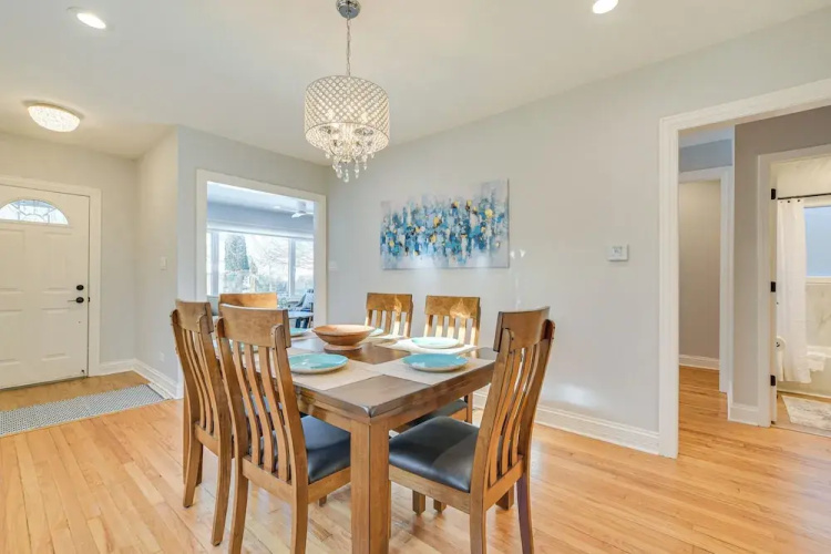 2 Mi to Northwestern: Updated Home w/ Game Room!