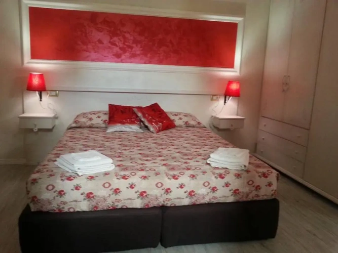 Standard Quadruple room with balcony and with view