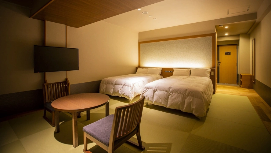 Deluxe Twin room with city view