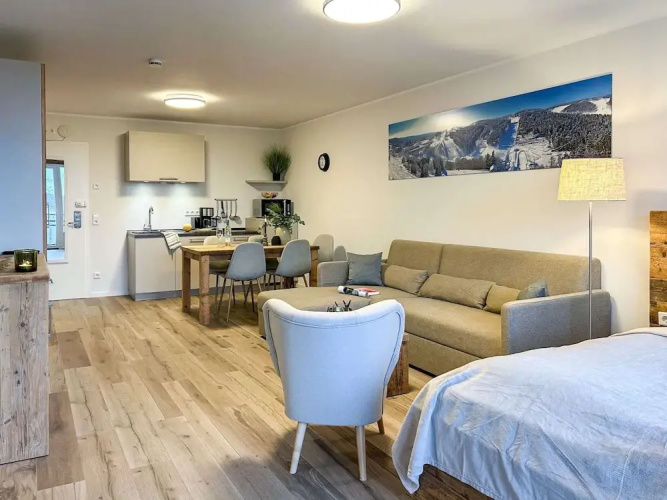 Modern Flat With Balcony at Erlebnisberg Kappe