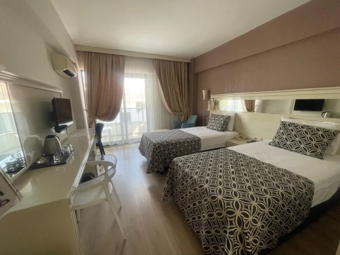 Standard Double room with balcony and with garden view