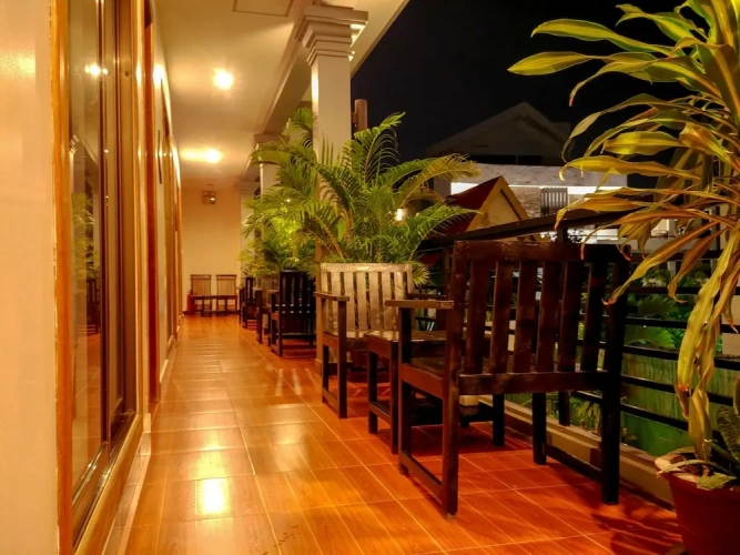 Deluxe room with balcony and with view
