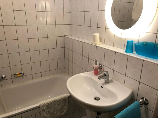 Studio Ochsenfurt mit sonnigem Balkon