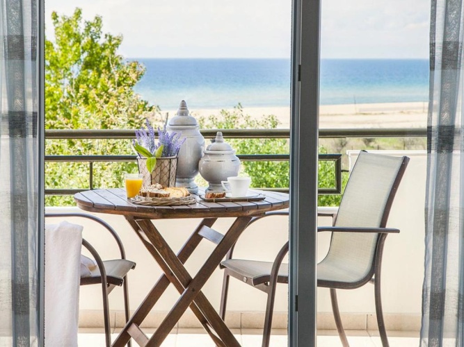 Standard Double room with balcony and with sea view