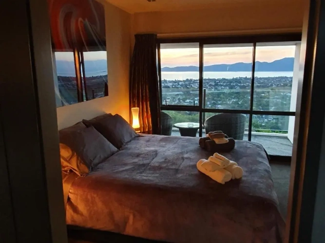 Deluxe Double room with balcony and with sea view