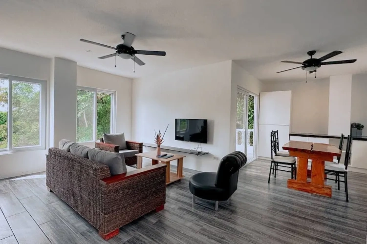 Deluxe Double Apartment with balcony and with garden view