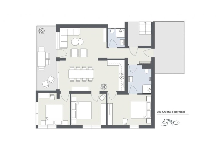 3 Bedrooms Apartment