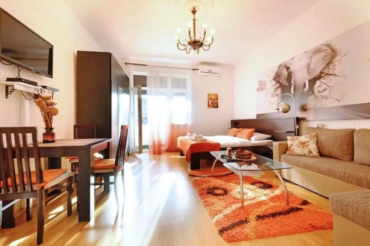 1 Bedroom Apartment with balcony and with view