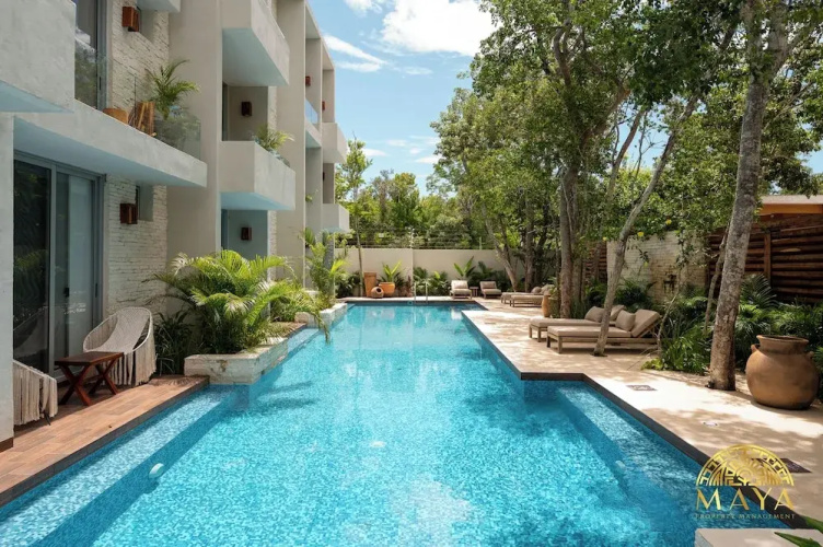 NHOA 111C Lux 1BRPool access Aldea Zama