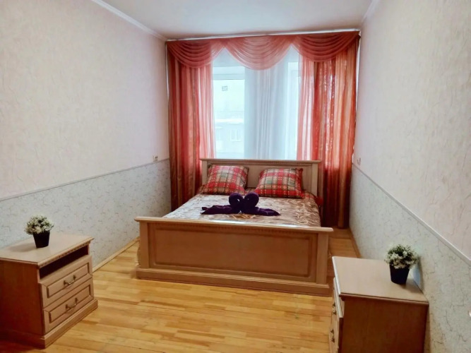 Фотография номера квартиры Квартира Уютная Двухкомнатная с Симпатичным Декор Камином