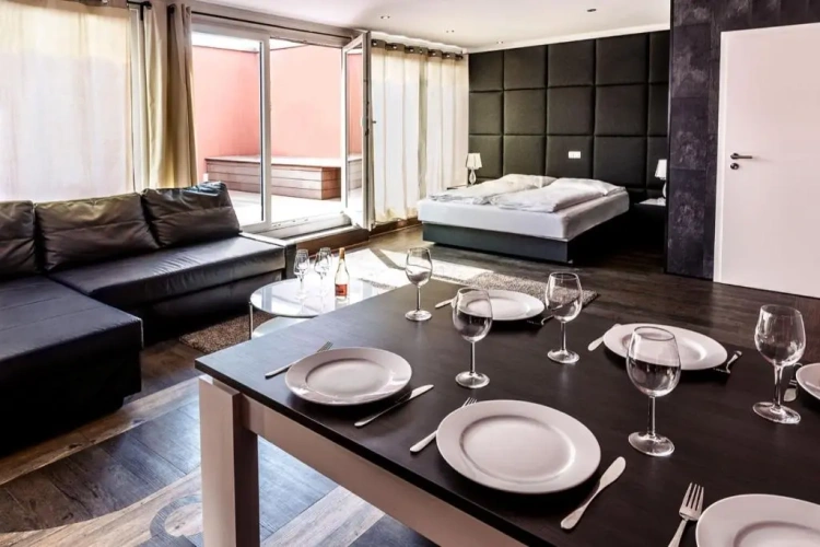 1 Bedroom Deluxe Double Studio with balcony