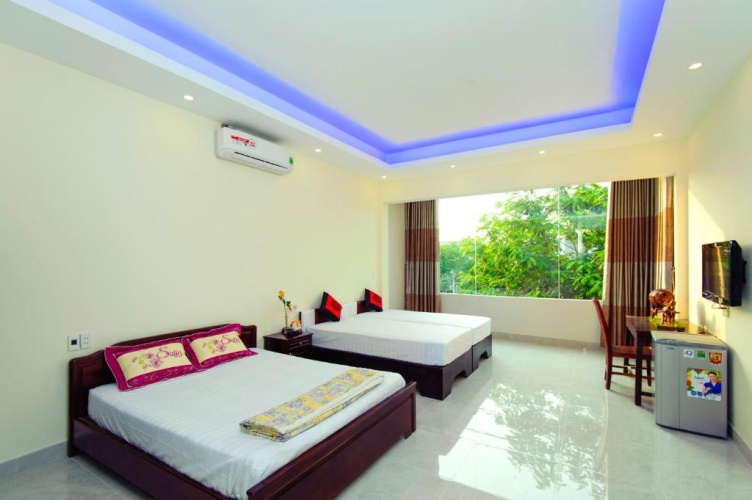 Deluxe Family room with balcony and with view