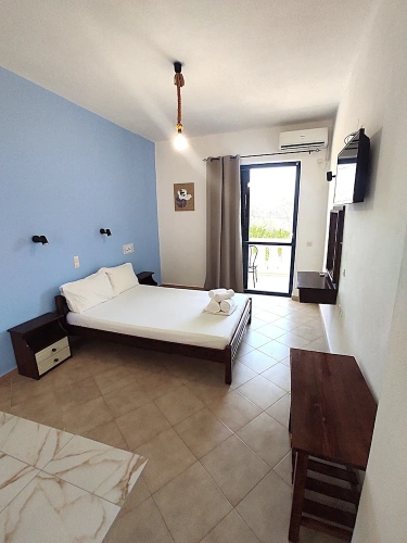 2 Bedrooms Standard Apartment with balcony and with partial sea view