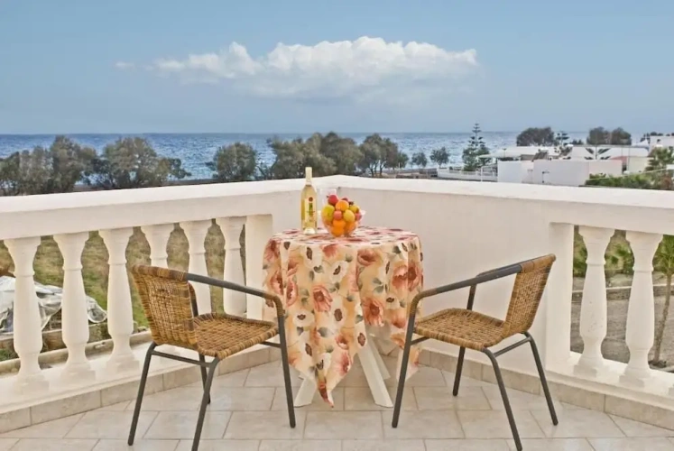 Deluxe Double room with balcony and with sea view