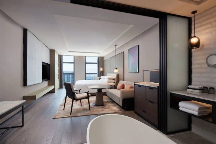 Standard Double Club room with city view