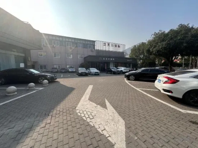 Outside