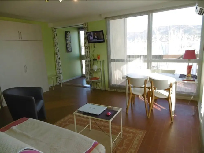 Studio vue mer Le Port