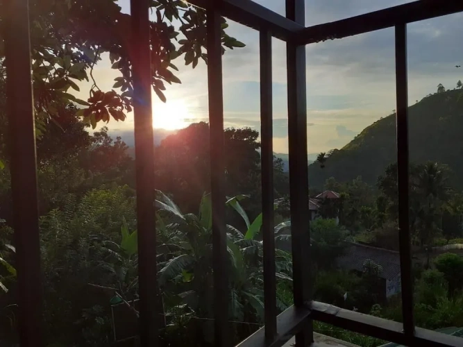 Deluxe room with balcony and with mountain view