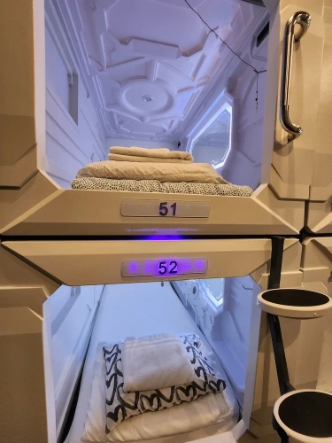 Standard female Capsule with balcony