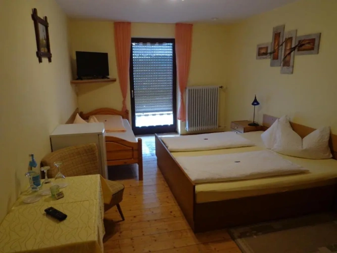 Standard Double room with balcony and with view
