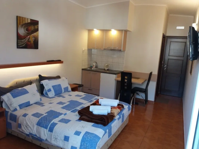 Standard Double Studio with balcony and with sea view