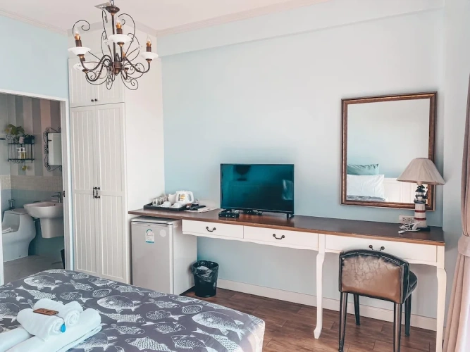 Standard room with balcony and with sea view
