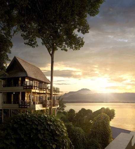 Villa with balcony