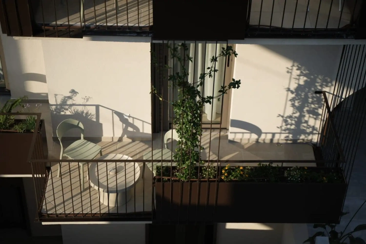 Standard Double room with garden view