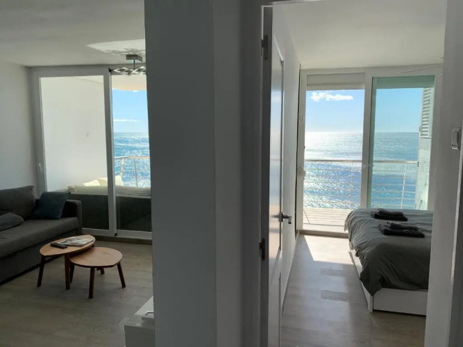 Sea front, design, Air Conditioning, heating, First floor, 4beds
