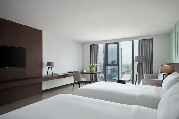 Deluxe Twin room with city view