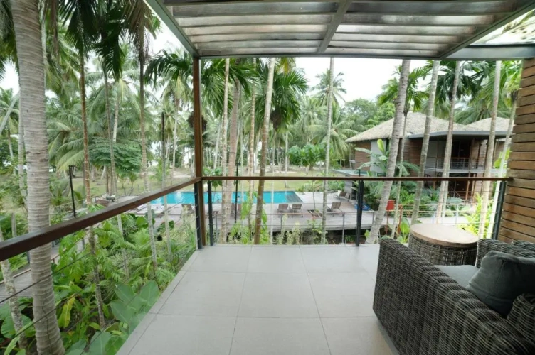 Standard room with balcony and with sea view