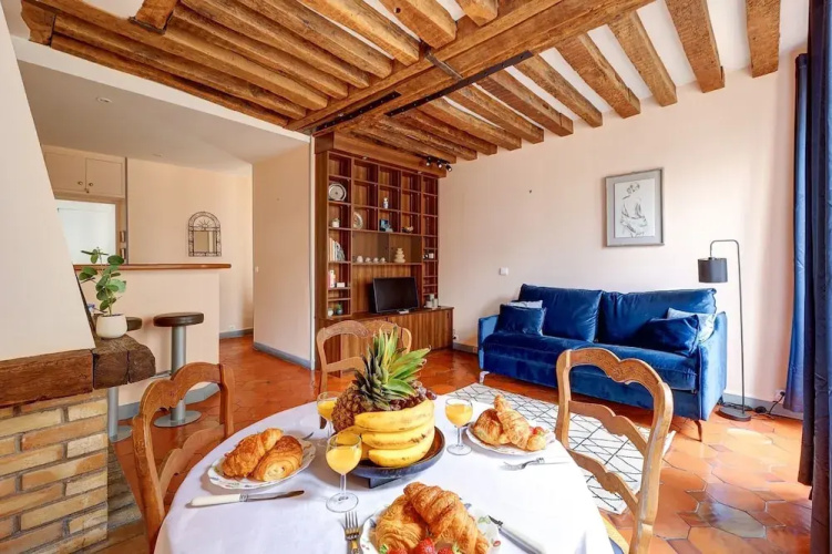 Modern 1BR near Centre Pompidou