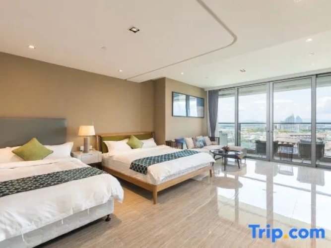 1 Bedroom Standard Family room with sea view