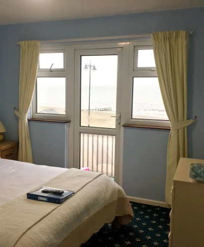 Standard Double room with balcony and with sea view