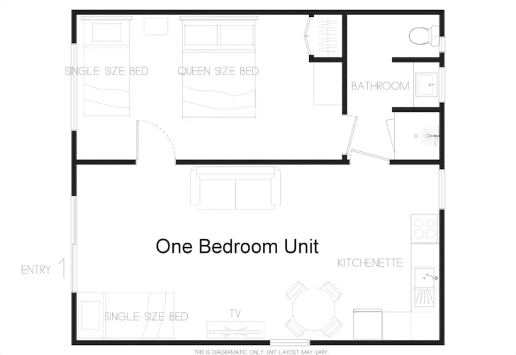 1 Bedroom Standard room