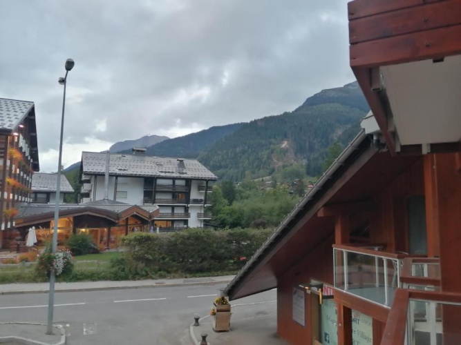 Outside