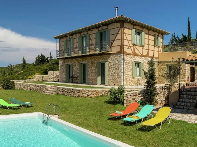 Villa with balcony