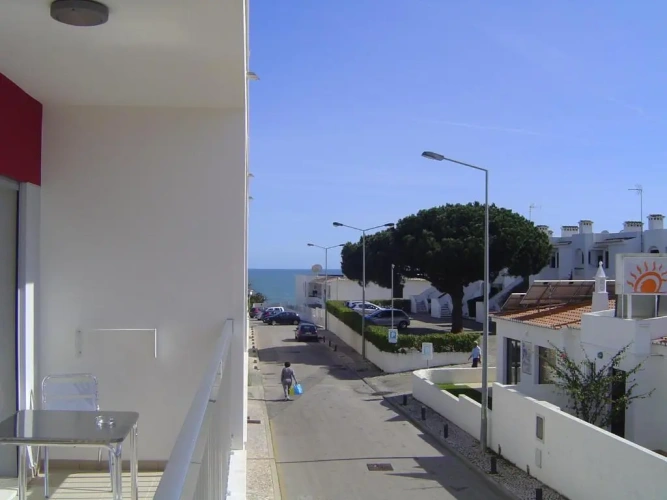 Studio with partial sea view